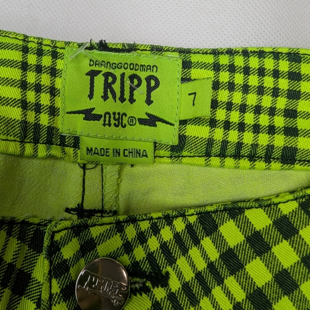 Tripp NYC Daang Goodman Vintage 1990's Goth Punk Rock Trash & Vaudeville Pants - Picture 5 of 7